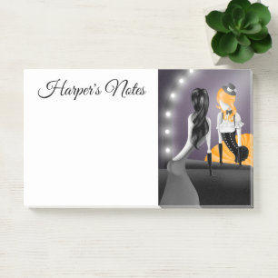 Quirky Ballerina & Dancer refection  Post-it Notes