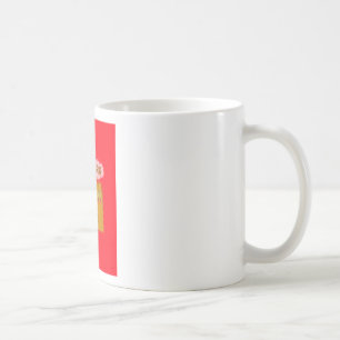 Quirky Bee Art Print Coffee Mug