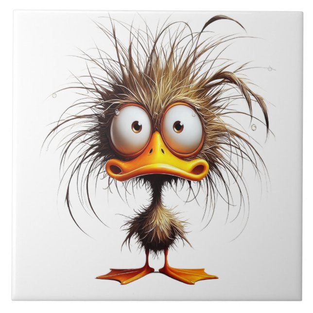Quirky Bird Tile (Front)