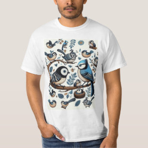 Quirky Birds T-Shirt