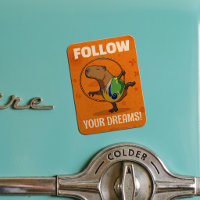 Quirky Capybara Follow Your Dreams! Motivational