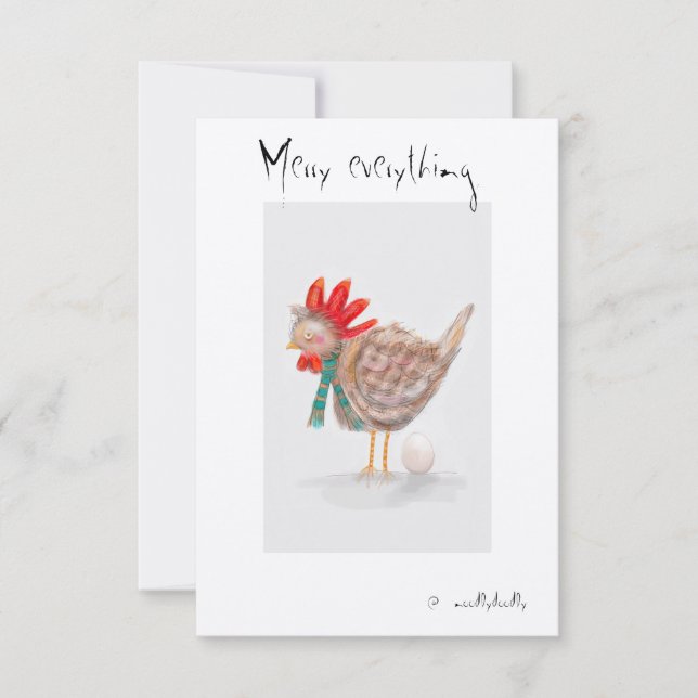Quirky cards for loved ones (Front)