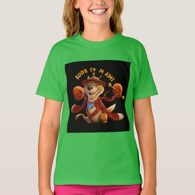 Quirky Cartoon T-Shirts: Add a Splash of Fun to Yo T-Shirt (Front)