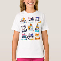 Quirky Cat Whimsical Feline Art for Cat Lovers