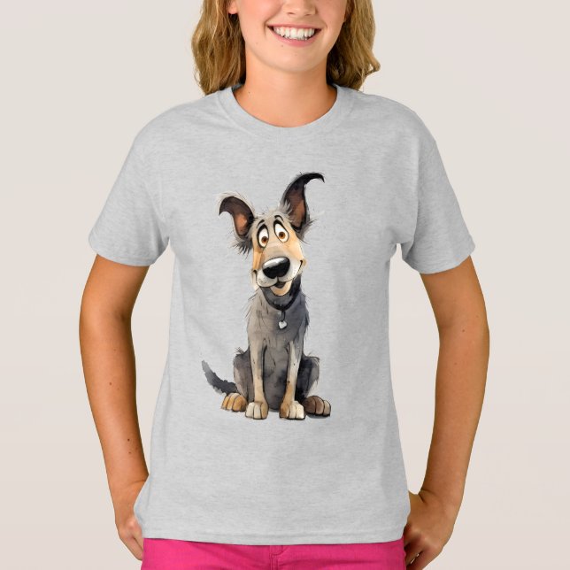 Quirky dog  T-Shirt (Front)