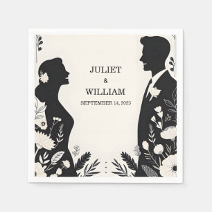 Quirky Funky Unique Humour Meme Funny Wedding Napkin