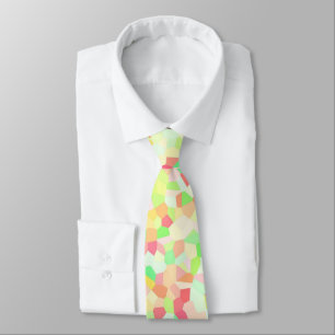 Quirky Groovy Colourful Maximalist Sprinkle Mosaic Tie
