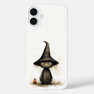 Quirky Little Witch iPhone 16 Plus Case