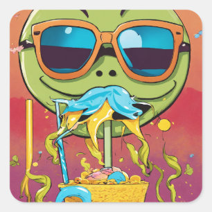 "Quirky Quips: Hilarious Sticker for Instant Smile