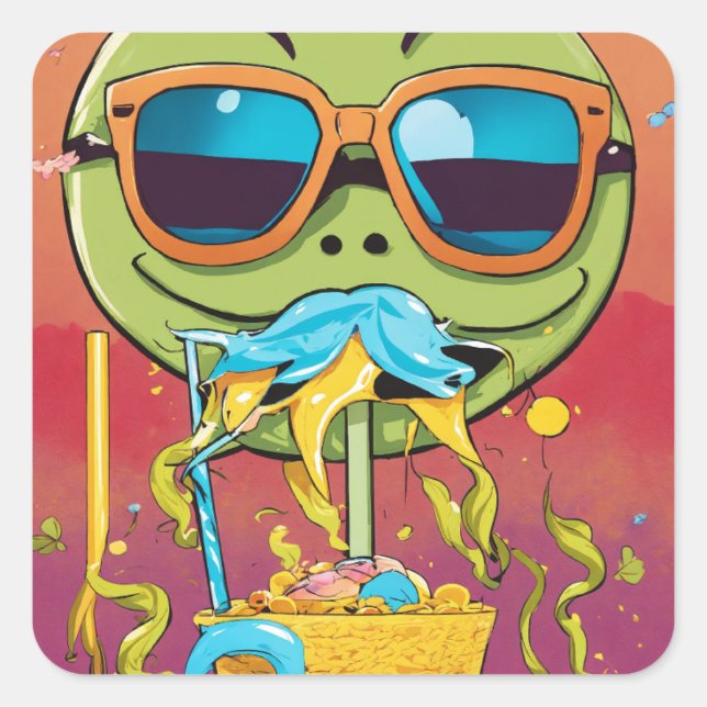 "Quirky Quips: Hilarious Sticker for Instant Smile (Front)