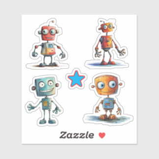 Quirky Robots (1 - 4)