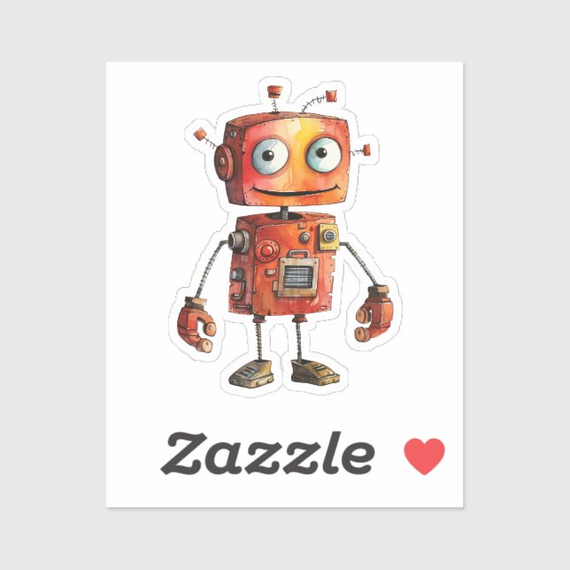 Quirky Robots (design # 8) (Sheet)