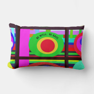 Quirky Shades of Fun Lumbar Cushion