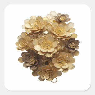 Quirky Silver Gift Sticker