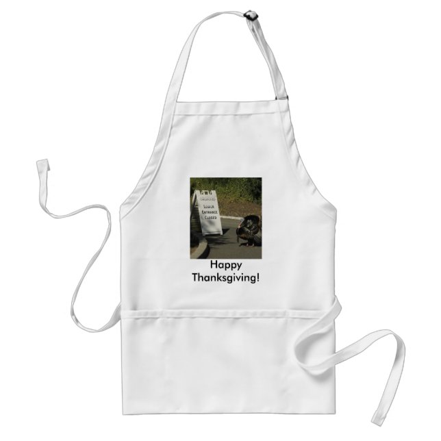 Quirky Thanksgiving Apron (Front)