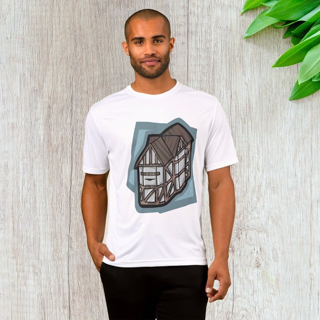 Quirky Tudor House Mediaeval Architecture  T-Shirt (Creator Uploaded)