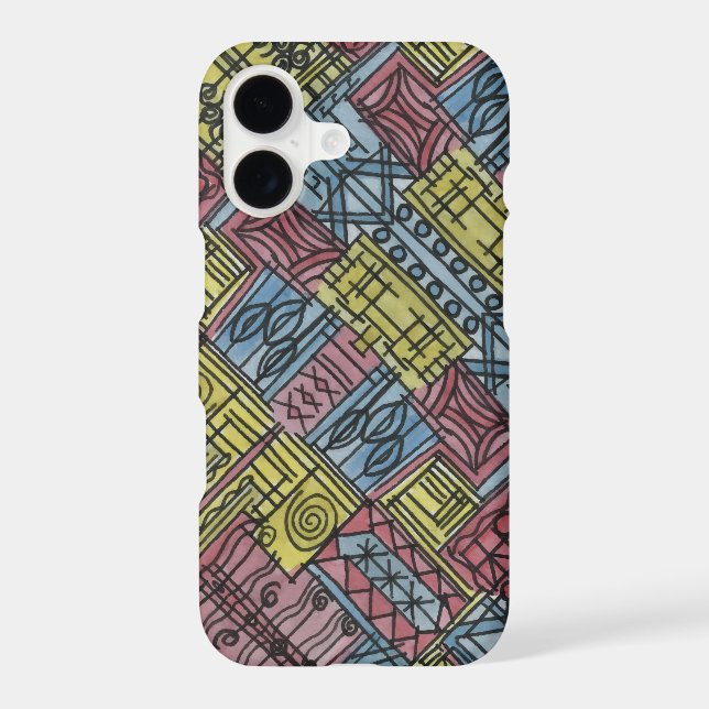 Quirky-Whimsical Abstract Pattern (Back)