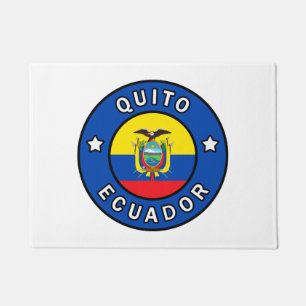Quito Ecuador Doormat