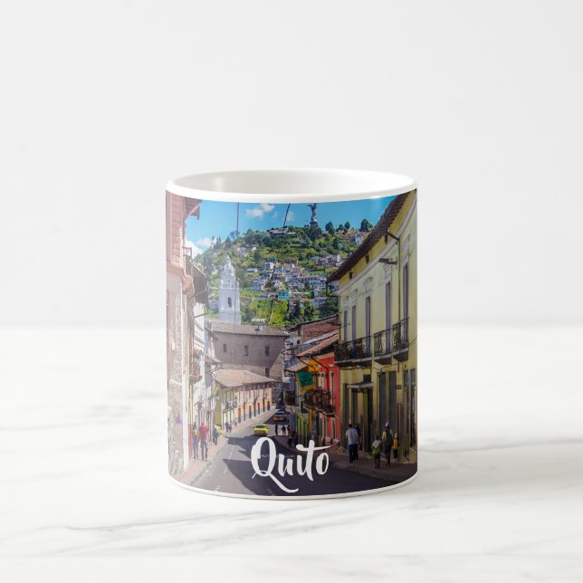 Quito, Ecuador, Historic Downtown Coffee Mug (Center)