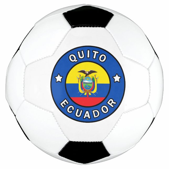 Quito Ecuador Soccer Ball (Front)