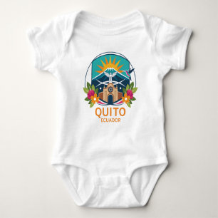 Quito Ecuador South America Baby Bodysuit