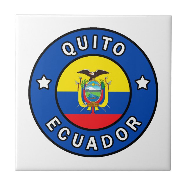 Quito Ecuador Tile (Front)