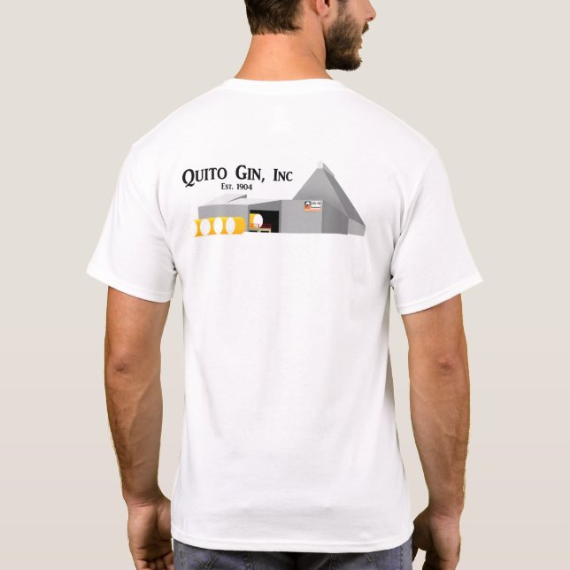 Quito Gin (Round Bales) T-Shirt (Back)
