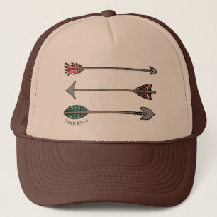 Quiver Full Psalm 127 Arrow Tribal Hat