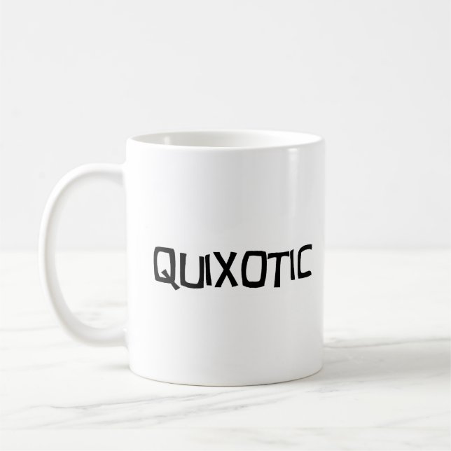 Quixotic Coffee Mug (Left)
