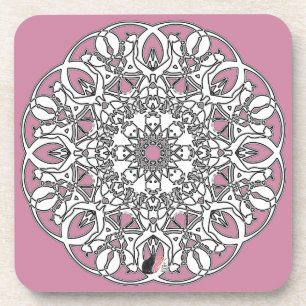 Quixotic Octa Glyph Dawn Coaster