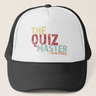 Quiz Master Trucker Hat