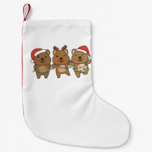Quokka Christmas Christmas Animals Cute Quokkas Small Christmas Stocking