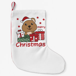 Quokka Christmas Gift Winter Animals Quokkas Small Christmas Stocking