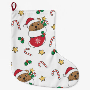 Quokka Christmas Snow Winter Animals Quokkas Large Christmas Stocking
