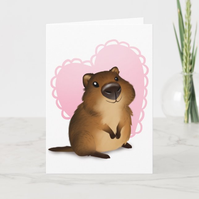 Quokka Holiday Card (Front)