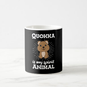 Quokka Is My Spirit Animal - Cute Quokkas Vintage Coffee Mug