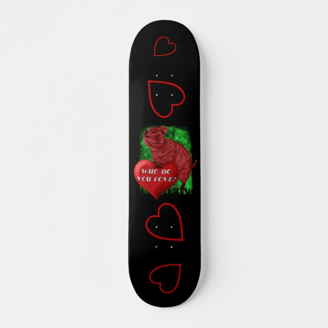 Quokka Love Skateboard (Front)