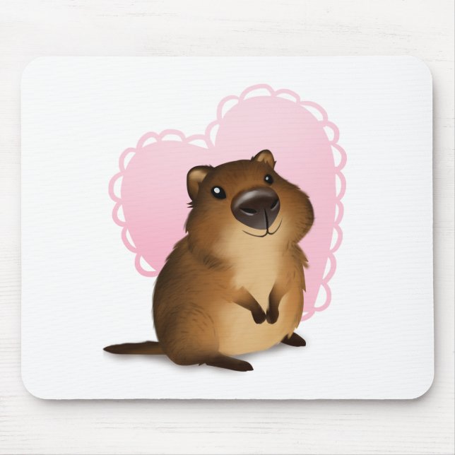 Quokka Mouse Pad (Front)