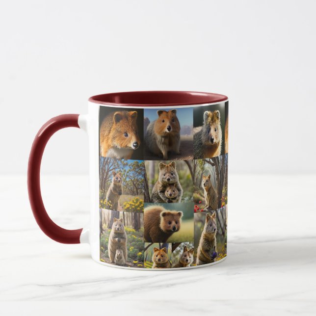 Quokka Photo Collage,  Mug (Left)