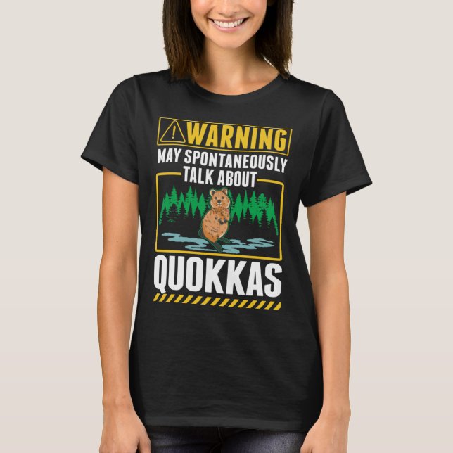 Quokka Short tailed Kangaroo  1 T-Shirt (Front)