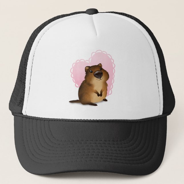 Quokka Trucker Hat (Front)