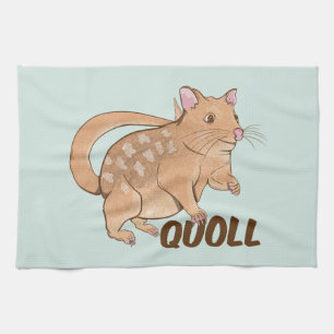Quoll Australian Marsupial Tea Towel