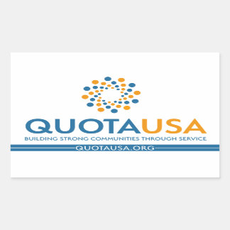 Quota USA -RectSticker Rectangular Sticker
