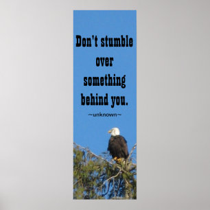 Quotation Eagle Poster