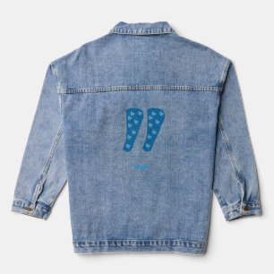 Quotation Mark T-Shirt Denim Jacket