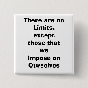 quote, 15 cm square badge