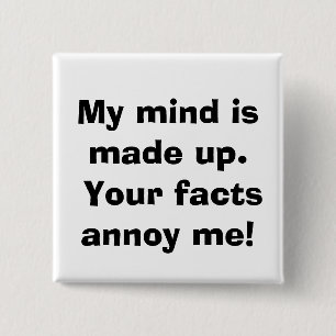 quote 15 cm square badge