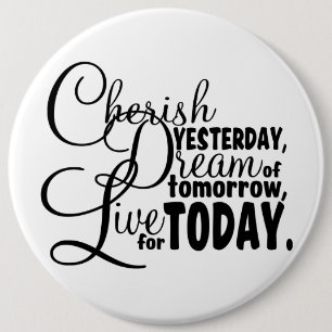 Quote 6 Cm Round Badge