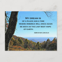 Quote about America by Abraham Lincoln