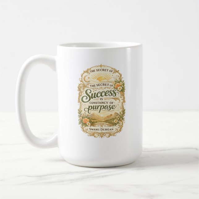 Quote Artwork Coffee Mug (Left)